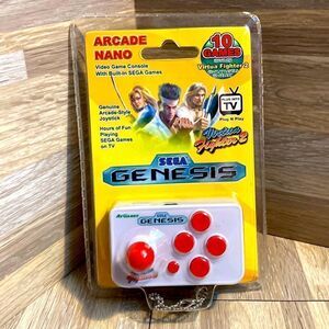 Sega genesis video game console games virtua fighter 2 joystick arcade vintage